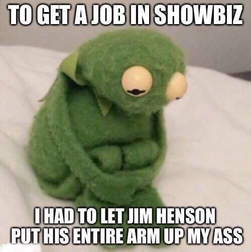 Just terrible... Poor Kermit