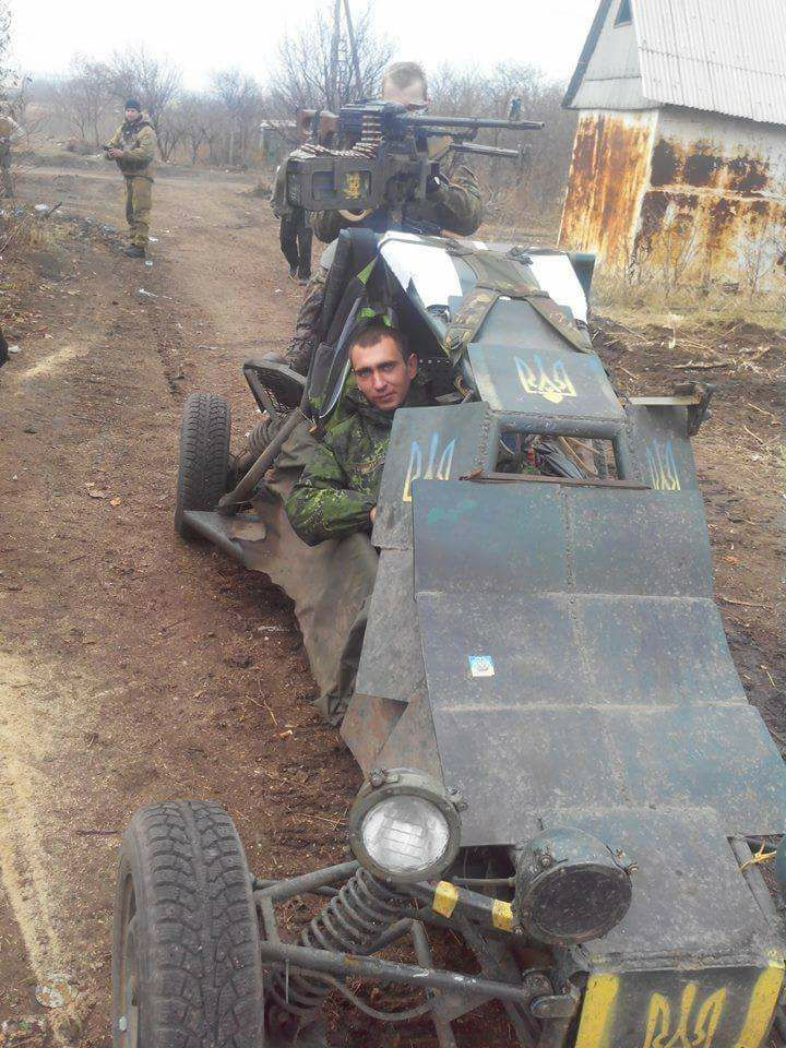 Meanwhile Mad Max was spotted in Eastern Ukraine