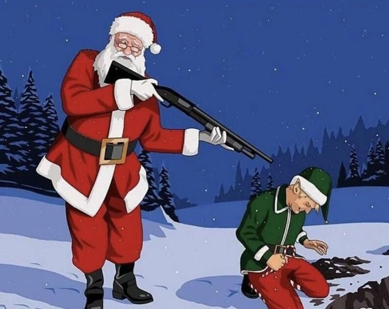 Remember, everytime Christmas is mentioned in November, Santa is forced to execute another elf
