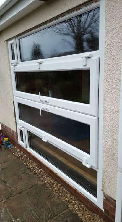 That's not quite how patio doors are meant to work