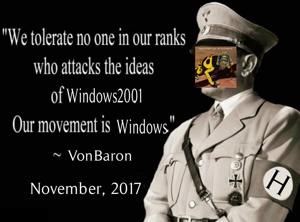 VonBaron, when questioned about top users of the week.