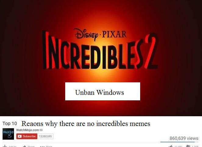 Unban Windows