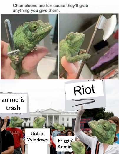 Never give up on shitposting