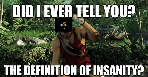 A young outlaw trying to explain insanity to the Admins