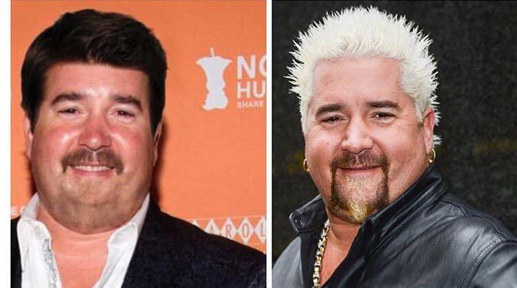 Guy Fieri has the easiest out if he needed to ditch the celebrity status.
