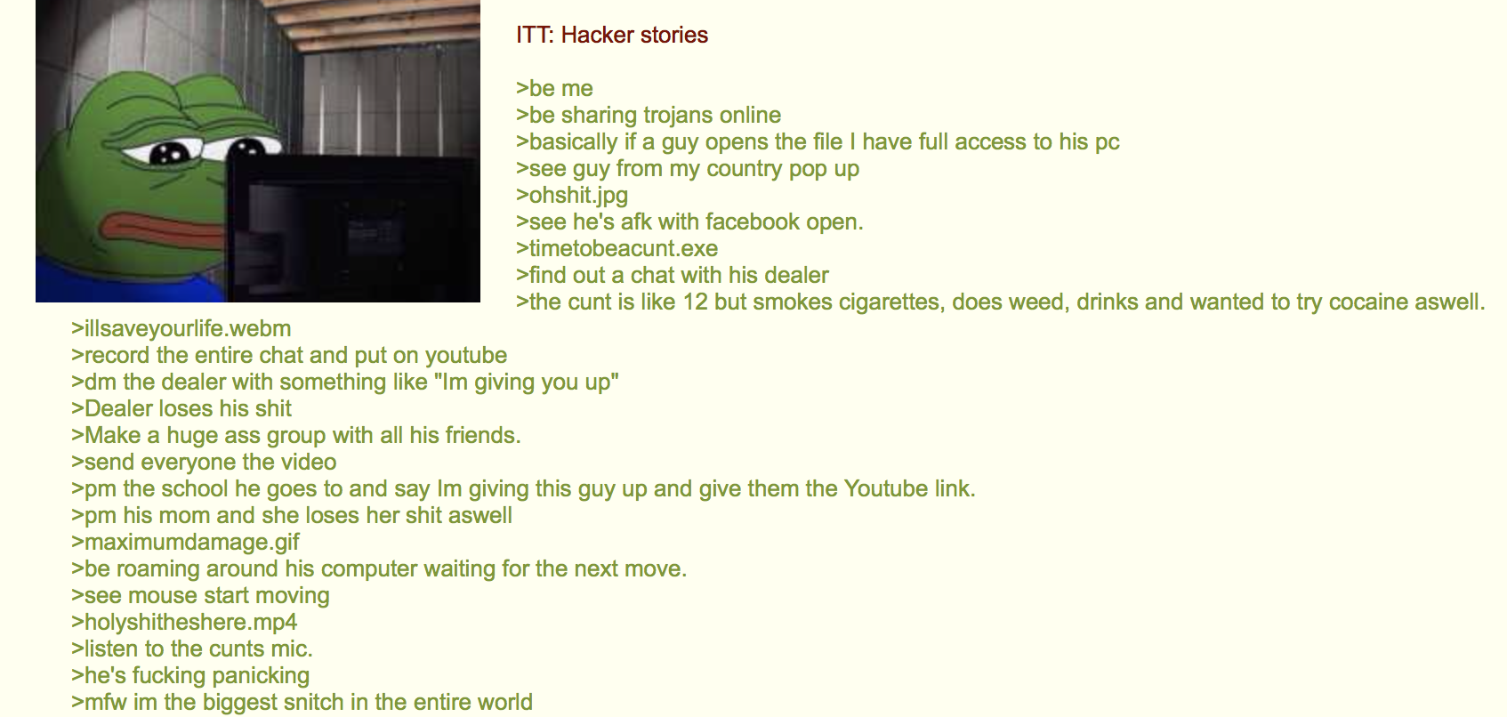 Anon is an hero