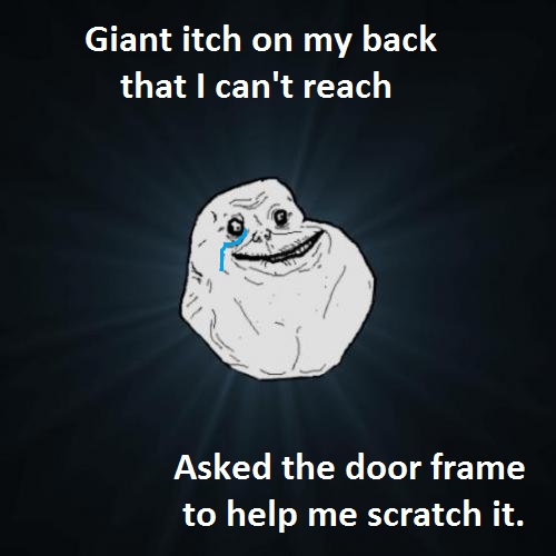 You scratch my back, I'll scra-- wait.... Okay :(