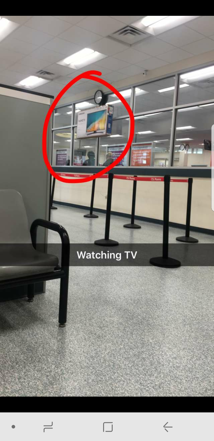 My wife just sent me this picture from a waiting room.