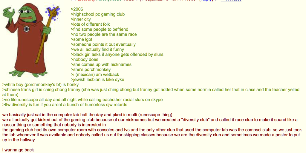 Anon joins a club