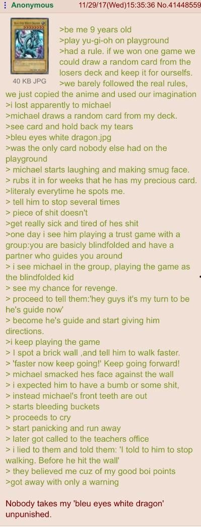 Anon plays Yu-Gi-Oh