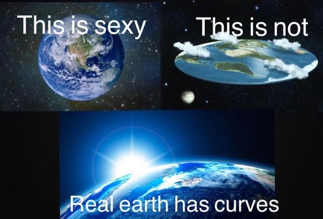 Flat earth is not sexy