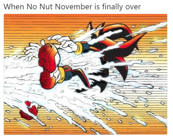 Sonic degenerates right now