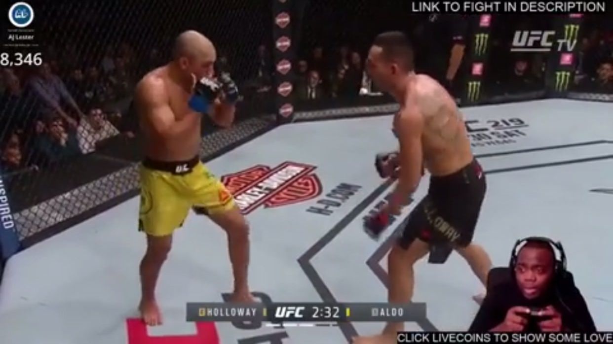 Youtube streamer pretends to play UFC so he could stream the entire PPV without being copyrighted