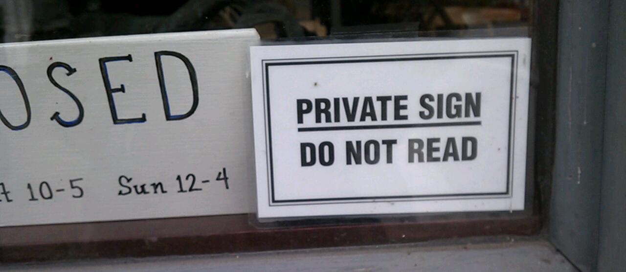 Trolling shop owner