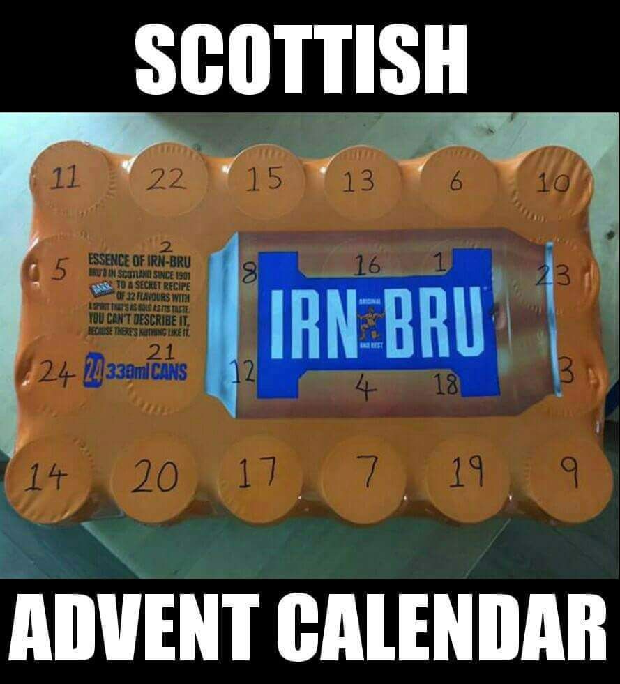 Scottish advent calendar