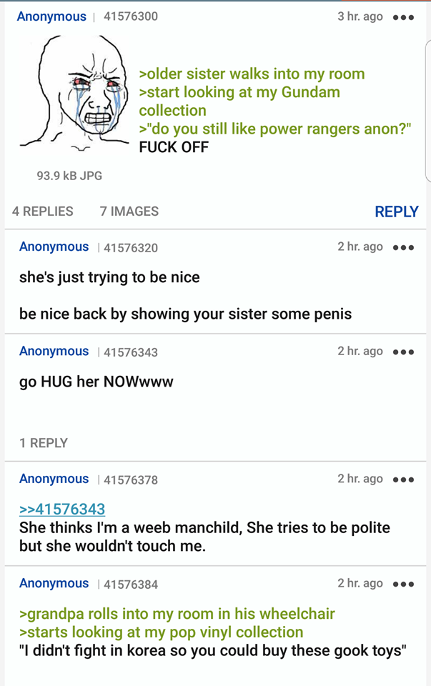 Anon's life is hard