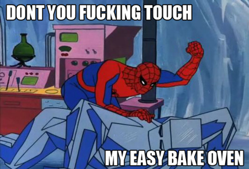 Don't mess with spiderman