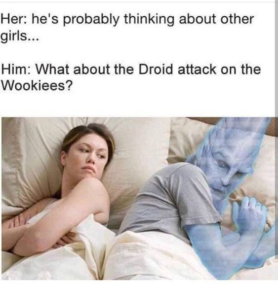 What about the wookies...