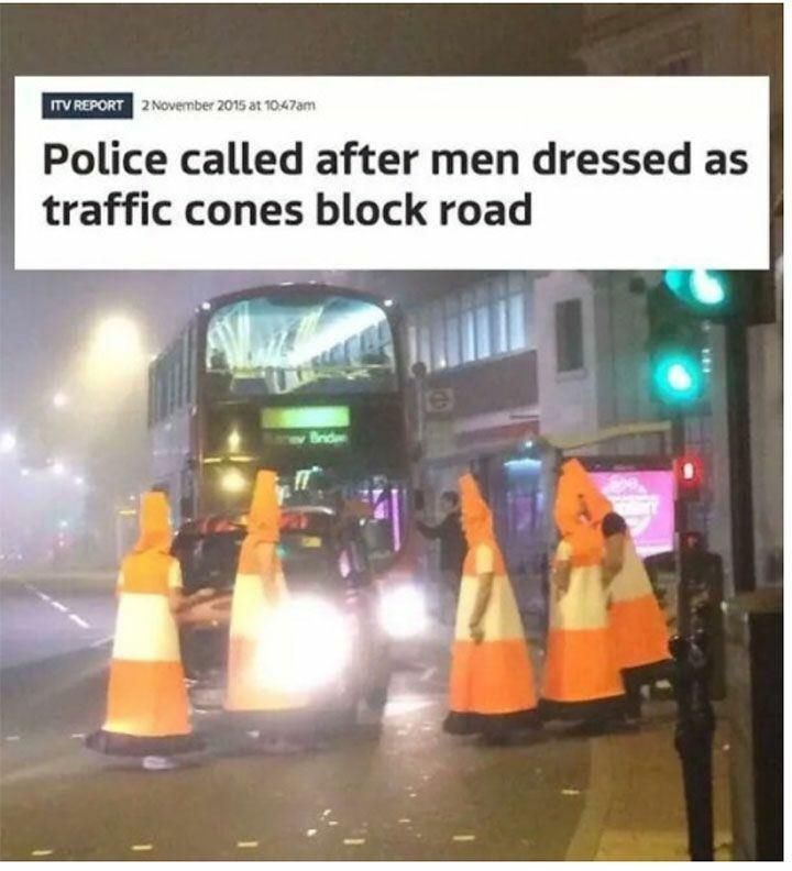 Not at all heroes wear capes