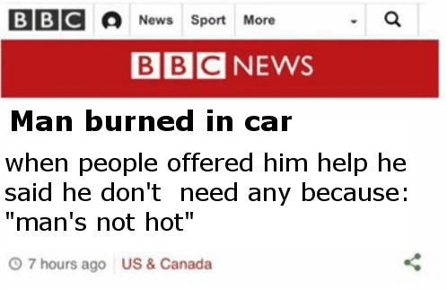 i said man's not hot!