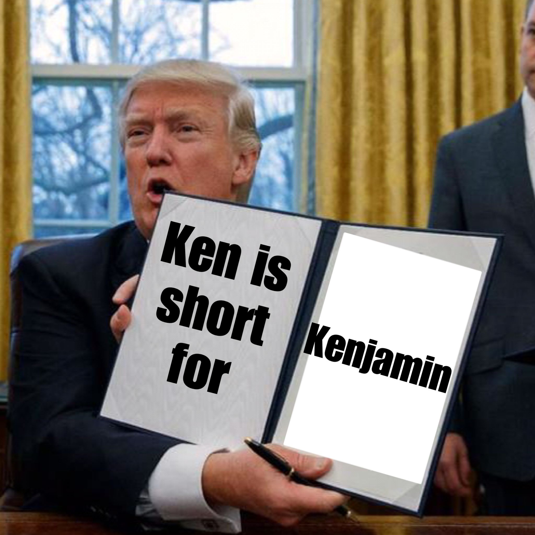 Kenjamin is a good name