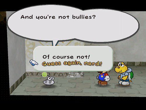 NO BULLY!!