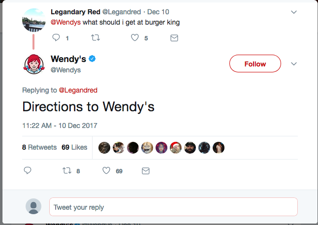 Wendy's dishing out grilled meat