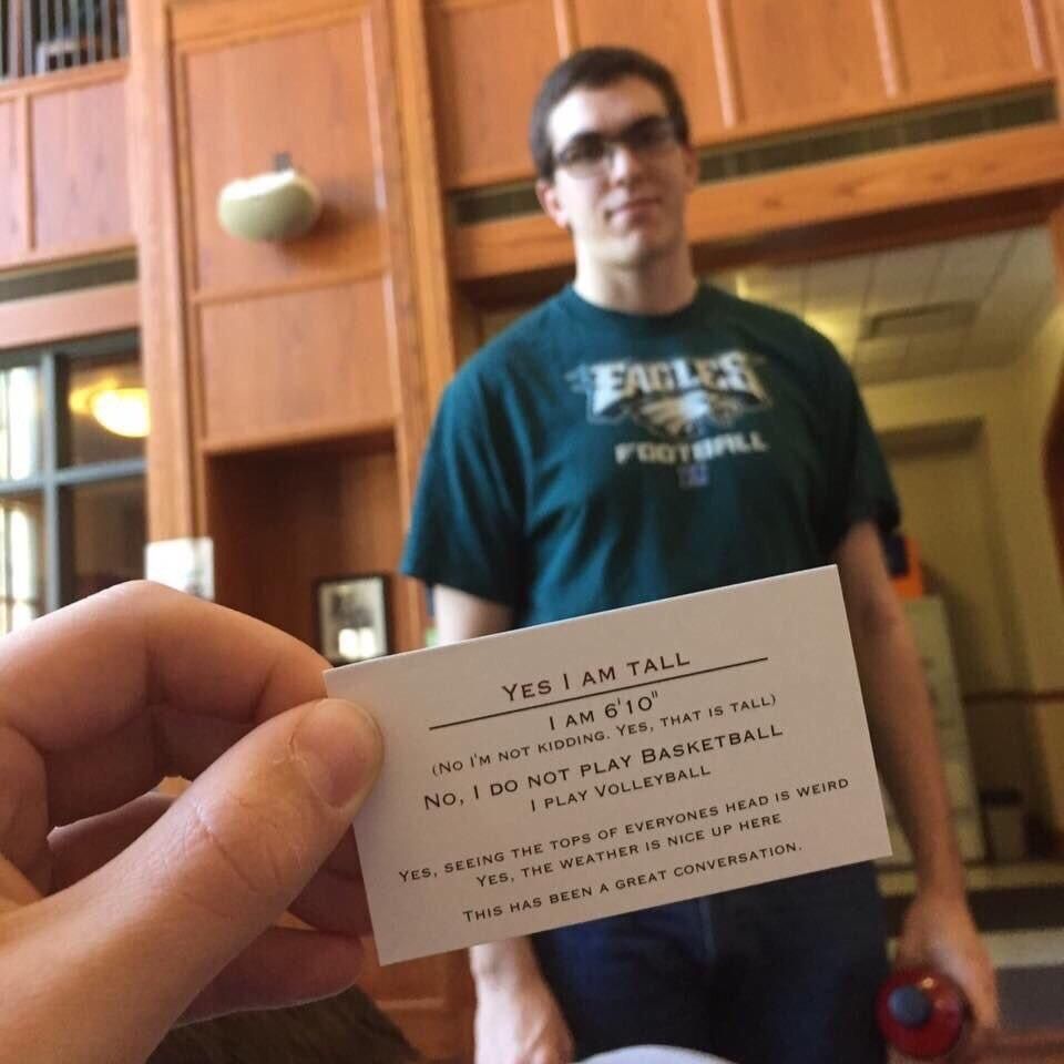 This guy's business card