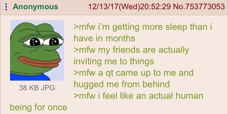 Anon left us behind