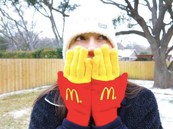 Stop everything you are doing, McDonald's is now making fry gloves