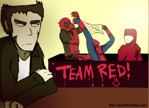 Team red is here, prepare for battle or run in fear