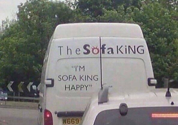 Sofa king hilarious