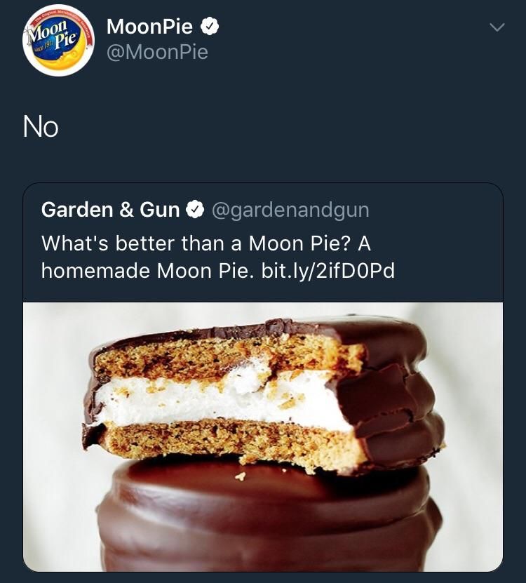 Moon Pie’s Twitter is 10/10