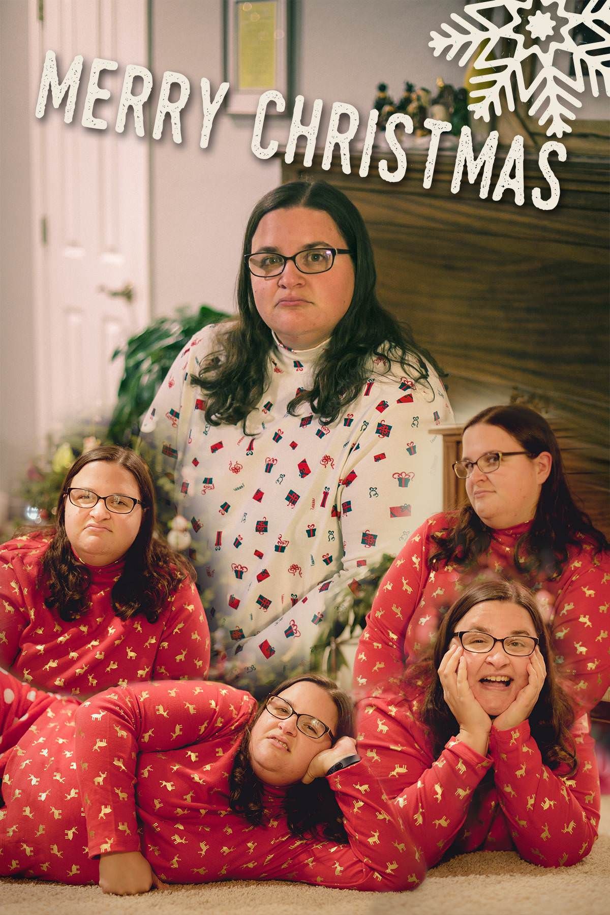 Every year I try to outdo the previous years Christmas card. This year didn't beat last years but I still think it's good.