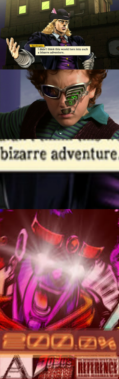 is that a jojo reference?