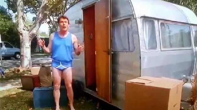 I think Bryan Cranston has a thing in his contract that says he gets to stand in his underwear outside a camper, and then they build a plot around it. Again and again.