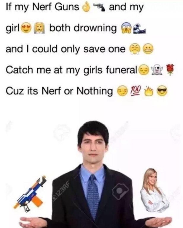 Nerf or Nothing my dudes