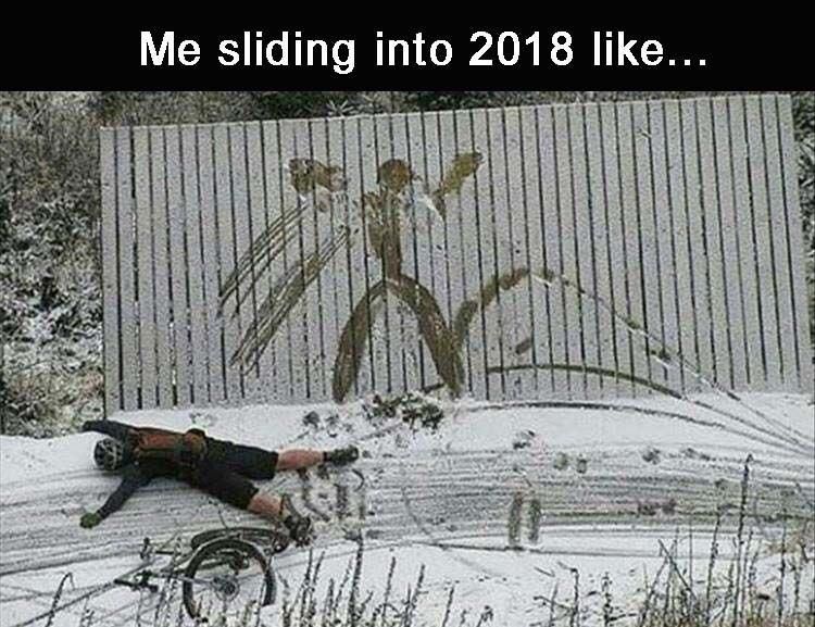 Me entering 2018 like....