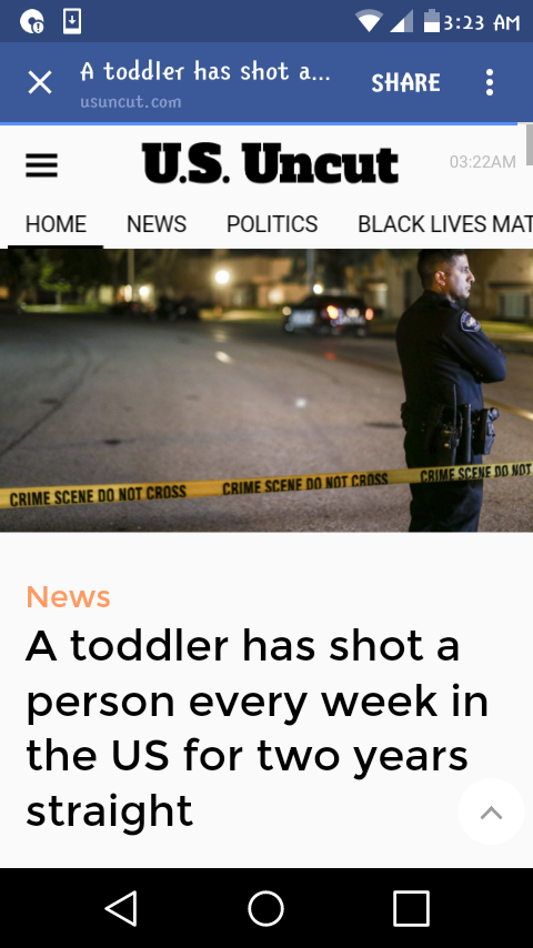 Somebody needs to stop that toddler!