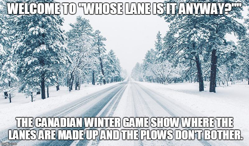 Whose lane is it anyway?