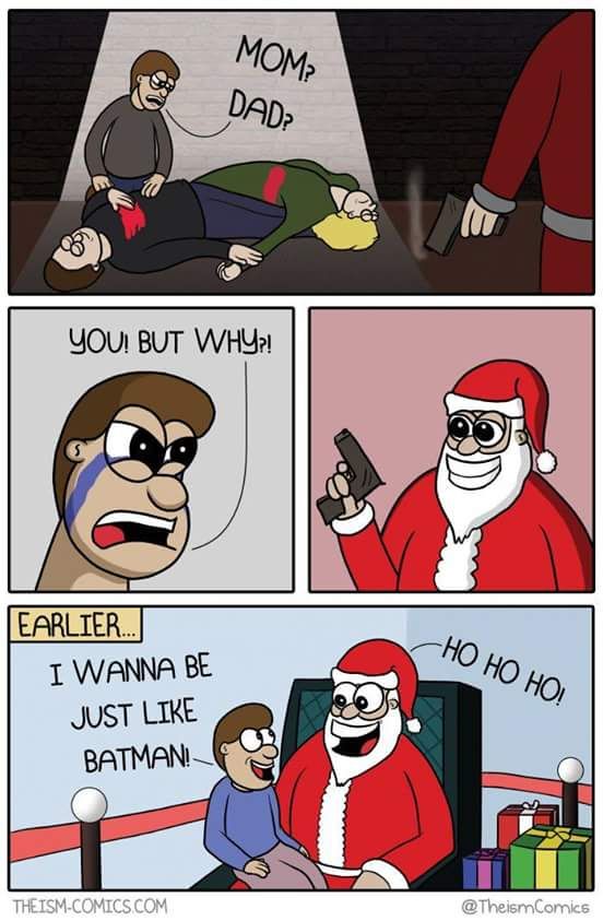 Santa making people's dreams come true