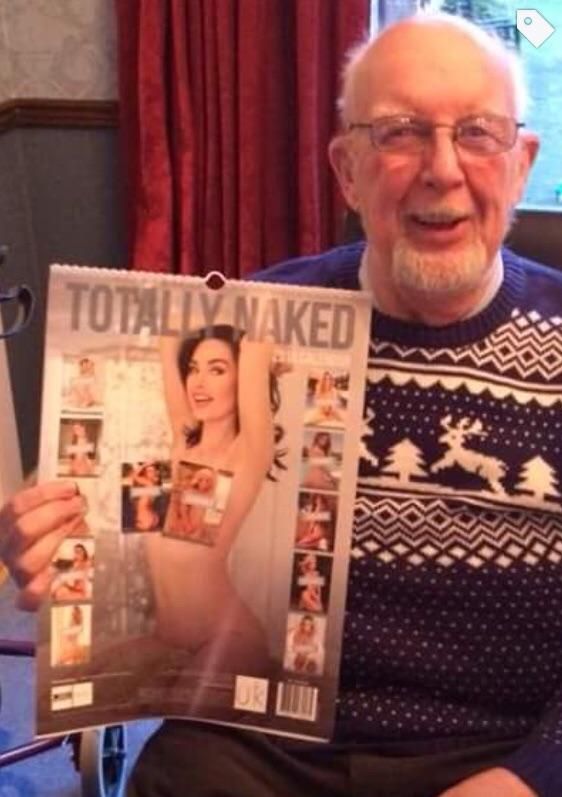 The best present for my 82 year old grandad ... his wife wasn’t so impressed