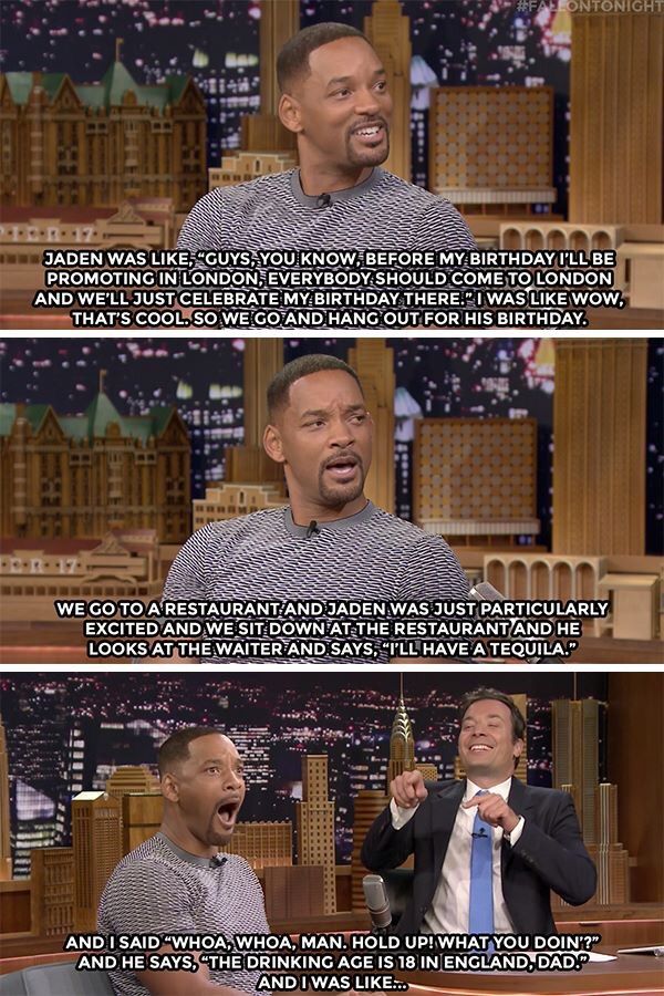 "Will smith gets tricked by his son"