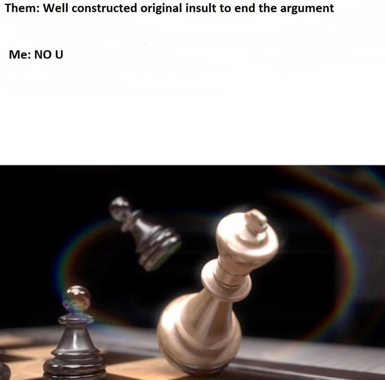 no u