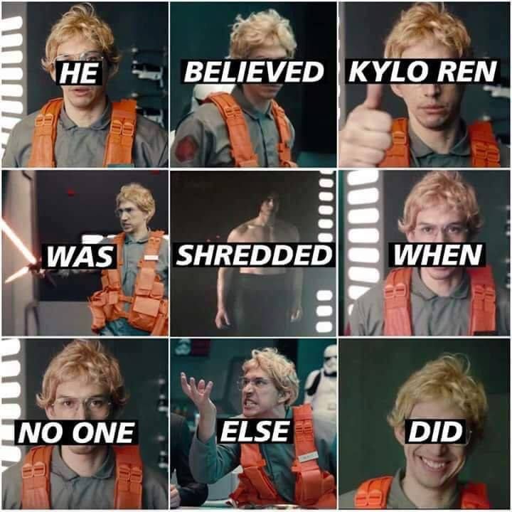 He believed