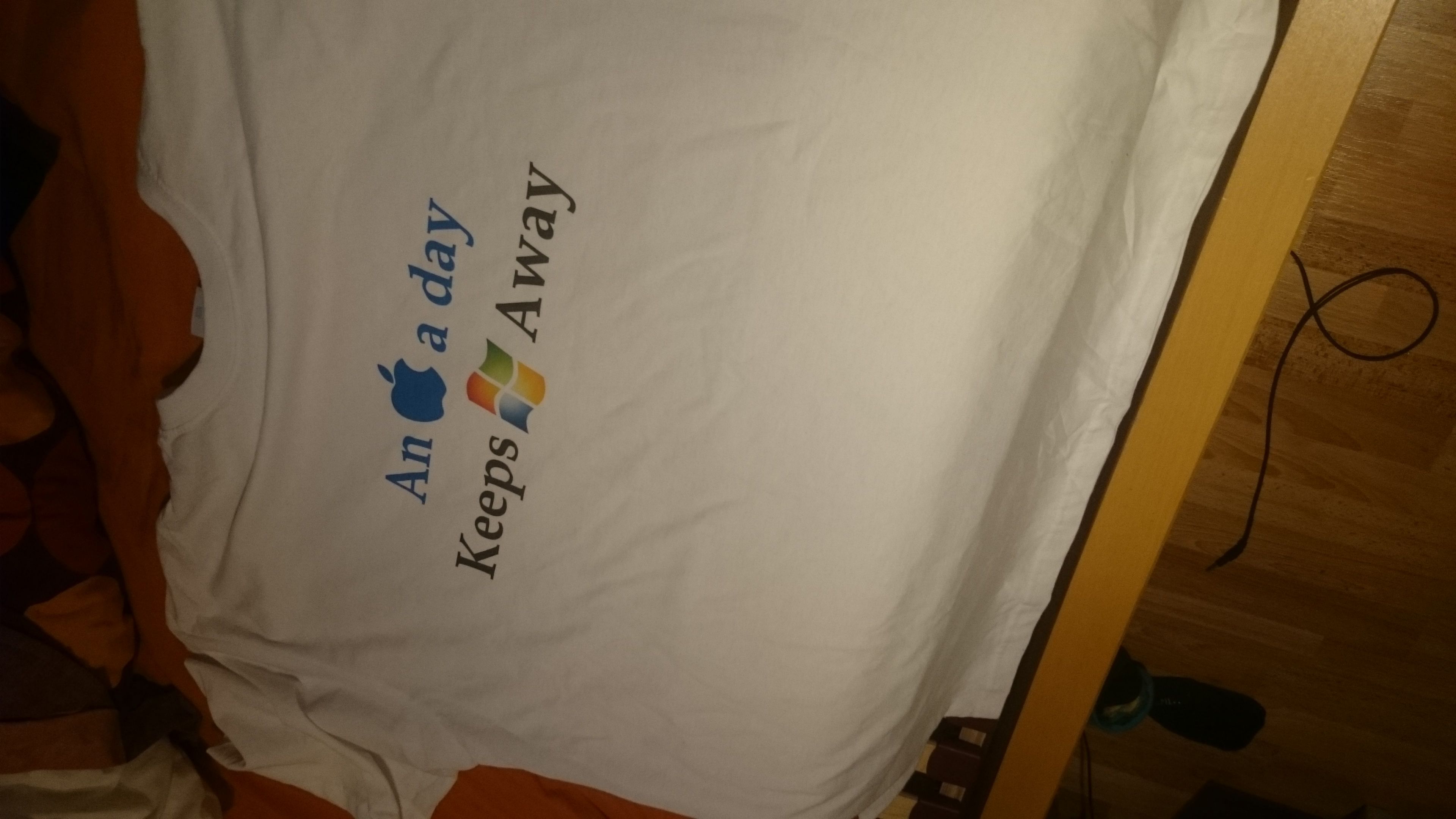 I'll post a picture of me wearing this shirt if this post reaches 200 upvotes