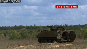 Missile in slow motion