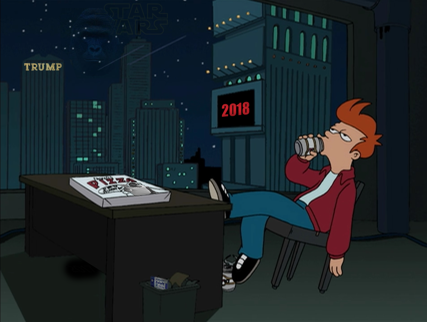 Here's to another lousy year.
