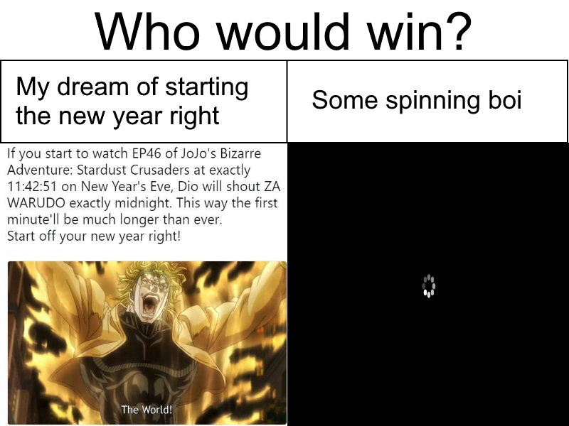 I had luck with my new year thing