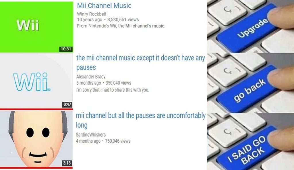 please just go back